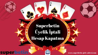 Superbetin Üyelik İptali ve Hesap Kapatma